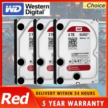 Western Digital WD 4TB 2TB 3TB 6TB Disco rigido NAS rosso Disco rigido interno da 3,5" SATA 6Gb/s