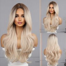 La sylphide ombre braune blonde Perücke gute Qualität synthetische Perücken für Frauen cosplay tägliche natürliche Haar perücke hitze beständig
