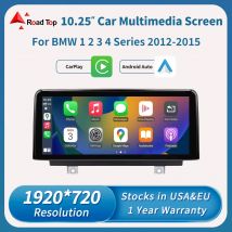 RoadTop pantalla Multimedia inalámbrica CarPlay Android Auto para BMW 1 2 3 4 Series F20 F21 F22 F30 F31 F32 F33 F36 pantalla táctil