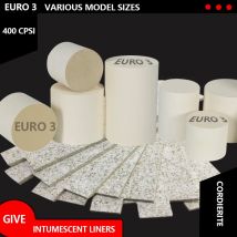 Euro 3 400-Zellen-Keramik-Wabenkatalysator, universeller Katalysator für Benzinmotoren-Abgase