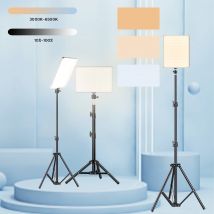 Lampy wideo LED Oświetlenie fotograficzne konferencyjne Lampka do selfie Lampa do studia fotograficznego ze statywem do strzelania na żywo TikTok Zoom