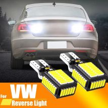 2 stücke LED Backup Glühbirne Reverse Lampe W16W T15 921 912 Canbus Für VW Touareg Beetle CC EOS routin Scirocco mk3 Sharan Tiguan
