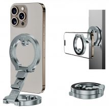 CAMOLO Dual-Side Magnetischer Magsafe-Telefonhalter mit Ring für iPhone Android Magnet-Telefonhalterung mit 1/4 Zoll Schraubstativhalterung