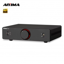 AIYIMA A20 HPF High Pass Filter PFFB Stereo Power Amplifier TPA3255 HiFi 2.0 Audio Amp 300Wx2 with XLR/RCA Fully Balanced input