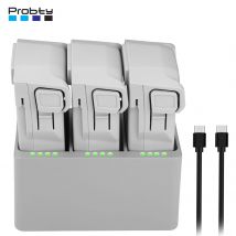 Akumulator inteligentny do Mini 4 Pro/Mini 3 Plus 3950mAh + Ładowarka Hub 3-drożna do Mini 3 Pro/Mini 3 Akcesoria do Drona