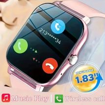 2025 Smartwatch 2,01 Zoll Full Touch Amoled BT Call Sport wasserdichte Uhren Herzfrequenz Blutdruck Smartwatch für Männer Frauen