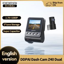 DDPAI Z40 Kamera samochodowa Rejestrator Sony IMX335 1944P HD Wideo GPS Śledzenie 360 Obrót Wifi DVR