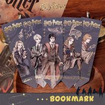 Genuine Harry Potter Reading Bookmark Hermione Ron Notebook Book Luggage Decoration School Student Supplies Girls Gifts