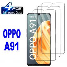 Folia zabezpieczająca ekran 9H do OPPO A91 2/4 szt. Szkło hartowane HD