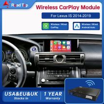 Road Top inalámbrico Android Auto para Lexus Car IS 2014-2019 interfaz Carplay Mirror Link Air Play