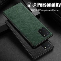 Case for Samsung Galaxy Note 10 lite Case TPU Around The Edge Protection Perfect High Quality PU Leather