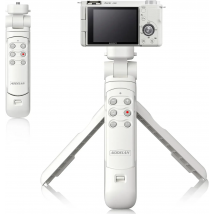 Impugnatura per riprese wireless per fotocamera con maniglia per rilascio otturatore Mini treppiede per Sony ZV-E10II ZV-E1 ZV-1II A6700 A7IV A7RV A1 A9III