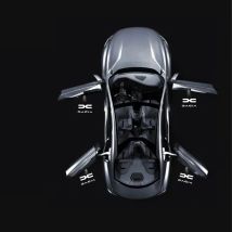 Porta auto Proiettore LED Ombra Luci Lampada Accessori Per Dacia Dokker Jogger Duster Logan Sandero Mcv Sandero MK Cilo Dokker