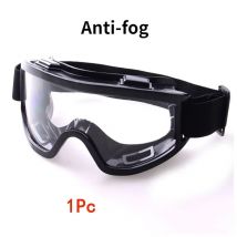 Safety Antifog Protective Goggles Safe Anti-Splash Wind-Proof Work Glasses Industrial Research Lab Cycling Riding Clear Goggles