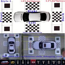 Panno di calibrazione completamento automatico per auto 360 °   panno di debug del sistema di immagini panoramiche Panno di calibrazione della correzione 2D 3D