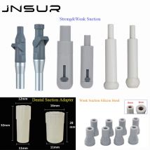 Strumento di aspirazione per espulsore di saliva dentale Dentista Forte adattatore di aspirazione debole Testa di trasferimento in silicone/plastica Strumento per poltrona odontoiatrica