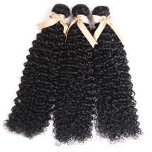 Peruvian Kinky Curly Bundles Human Hair Weaving Natural Color 1//3/4 Bundles Deal Jerry Curly Human Hair Extensions Wholesale