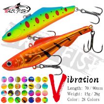 WALK FISH Neue 1 Stücke Winter Eis 15g 26g Sinking VIB Angelköder Isca Künstliche Crankbait Drillinge Rattlin Vibration Harten Köder