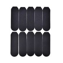 10pcs Sand Paper Replacement For Stainless Steel Double Sided Foot Rasp File Calluses Remover Pedicure Foot Care Tool