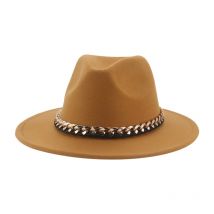 Hüte für Frauen Fedora Frauen Hut Panama Hüte für Männer Kirche Kette Gürtel Cowboy Casual Hip Hop Winter frauen hut Sombrero Hombre