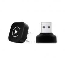 2in1 Wireless CarPlay Dongle Wireless Android Auto Adapter AI Smart Box Car Intelligent Systems For Car With Wired CarPlay