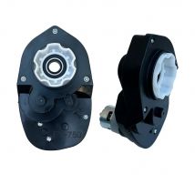 FY-750 24V RS775 25000RPM Children Electric Car Motor Gear Box, 1.6cm Aperture 24V Ride On Car High Power Gearbox