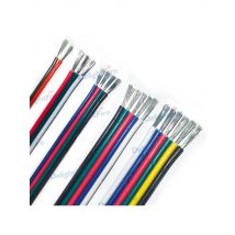 2 3 5 6 4Pin Electric Cable 22 20 18AWG PVC Tinned Copper Wire Electrical Wire For LED Strip Speaker Fan Lights Solar Panel DIY