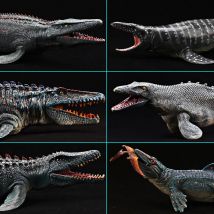 Lebensechte Mosasaurus Modell Simulation Jurassic Dinosaurier Action Figur Pädagogisches PVC Spielzeug für Kinder Dekor Geschenk