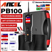 Ancel PB100 Tester di circuito automobilistico Kit sonda circuito di alimentazione Sistema elettrico