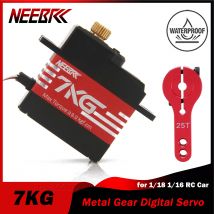 Neebrc 7kg 21g 17g Metall getriebe Halb aluminium rahmen digitaler Servomotor mit 25t Arm für rc Auto wltoys Boots flugzeug roboter