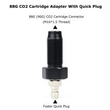 Neuer 88G Co2-Patronenzylinder-Konvertierungsadapter mit Foster Quick Plug