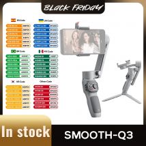 ZHIYUN Official SMOOTH Q3 Gimbal Smartphone 3-Axis Phone Gimbals Portable Stabilizer for iPhone 14 pro max/Xiaomi/Huawei