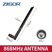 LoRa 868 MHz Antenne für Meshtastic Communication SMA-Stecker 3,5 dBi 868 MHz Internet-WLAN-Antenne Low VSWR für LoRaWan