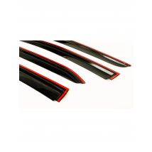 4 pcs of the latest model car window sunshade for Corolla 2019-2024 Hatchback, window visor rain guards window visors