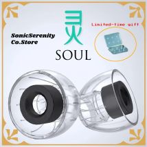 Hochtransparente Silikon-Ohrstöpsel von Lumingchuan Soul – wissenschaftlich weiche und bequeme In-Ear-Kappen für Bluetooth-Kopfhörer