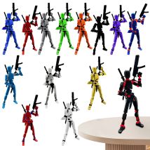 3rd Generation Lucky Dummy 13 Action Figure Titan Multi-articular Robot Toys 3D Printer Movable Anime Figure DIY Mannequin Toys