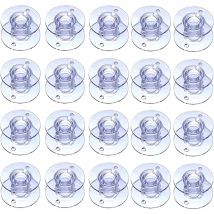 Przezroczyste plastikowe szpulki do maszyn do szycia SA156 Uniwersalna pusta szpulka do akcesoriów do maszyn do szycia Singer Brother