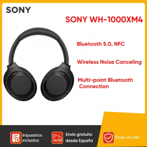 SONY WH-1000XM4 Auriculares inalámbricos con cancelación de ruido Conexión Bluetooth multipunto