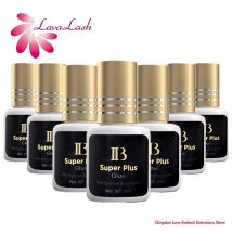 10 Bottles IB IBeauty Super Plus Glue for Eyelash Extensions 5ml Korea Golden Cap False Eyelash Glue Makeup Tools Beauty Shop