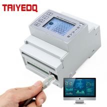 Watomierz cyfrowy licznik zużycia energii elektrycznej woltomierz Modbus TCP z CT 100A 150A 200A