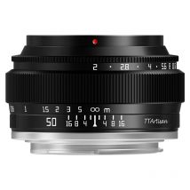 TTArtisan 50mm F2 Prime Lens for Sony E Mount Fujifilm XF Canon M Leica L Nikon Z Panasonic Olympus M43 Camera Lens