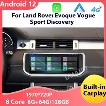 Android 12 8 128g Autoradio Multimedia-Player für Land Rover Evoque LRX L538 Mode L405 Sport L494 Entdeckung GPS Carplay Auto