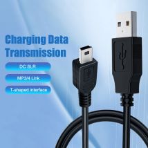 5YOA Cavo USB da 0,8 M 2.0A Maschio a Mini B 5 Pin 5P Porta T MiniUSB per dispositivi MP3 MP4 Fotocamera Telefono cellulare HardDisk Computer