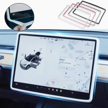 Per Tesla Modello 3 Y Highland Protezione Dello Schermo Telaio In Silicone Display Bordo Copertura Del Corpo Accessori di Controllo Centrale 2024 2023 2022