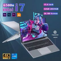 2025 Intel Core i7-6500U Laptop da 15,6 "32 GB RAM 2048 GB SSD ROM 5000 mAh Windows 11 Pro Laptop portatile con 3 anni di garanzia