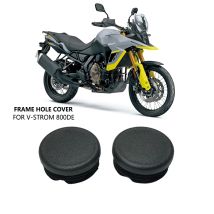 2PCS Motorrad Rahmen Loch Abdeckung Kappen Stecker Dekorative Rahmen Kappe Set Fit Für Suzuki V-STROM 800 DE VStrom 800DE 2023 2024