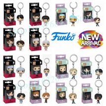 Funko Pocket Stars Schlüsselanhänger 14 Arten V SUGA JIMIN JIN RM JUNG KOOK J-Hope Actionfigur Anhänger Geschenke Sammlung Dekoration Spielzeug