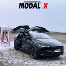 1:24 Modello X Simulazione Modello di auto in lega Veicolo Suono e luce Tirare indietro Auto giocattolo Ragazzo Collezione Decorazione Regalo C292