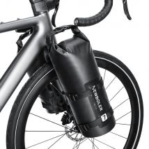 NEWBOLER Borsa forcella per bici portatile impermeabile Borsa per bici portatile da 3L 7L Borsa per scooter elettrico Borsa anteriore per bicicletta Borsa per forcella per bicicletta