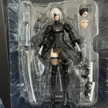 Play Arts Kai NieR:Automata 2 Type B 2B Action Figure DX Deluxe Edition Movable PVC Figure Model Toys Joint Movable Doll Gift